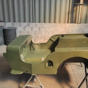 Lateral Da Carroceria Do Jeep Cj3