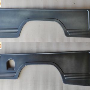 Par De Lateral Da Rural Willys Peça Nova Em Chapa #18 -1,2mm